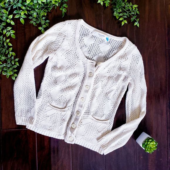 sparrow Sweaters - Sparrow Anthropologie Split Diamonds Cardigan